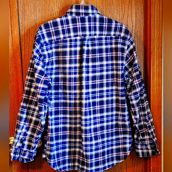 Jachs Flannel Plaid Shirt size Large - Picture 2 of 4